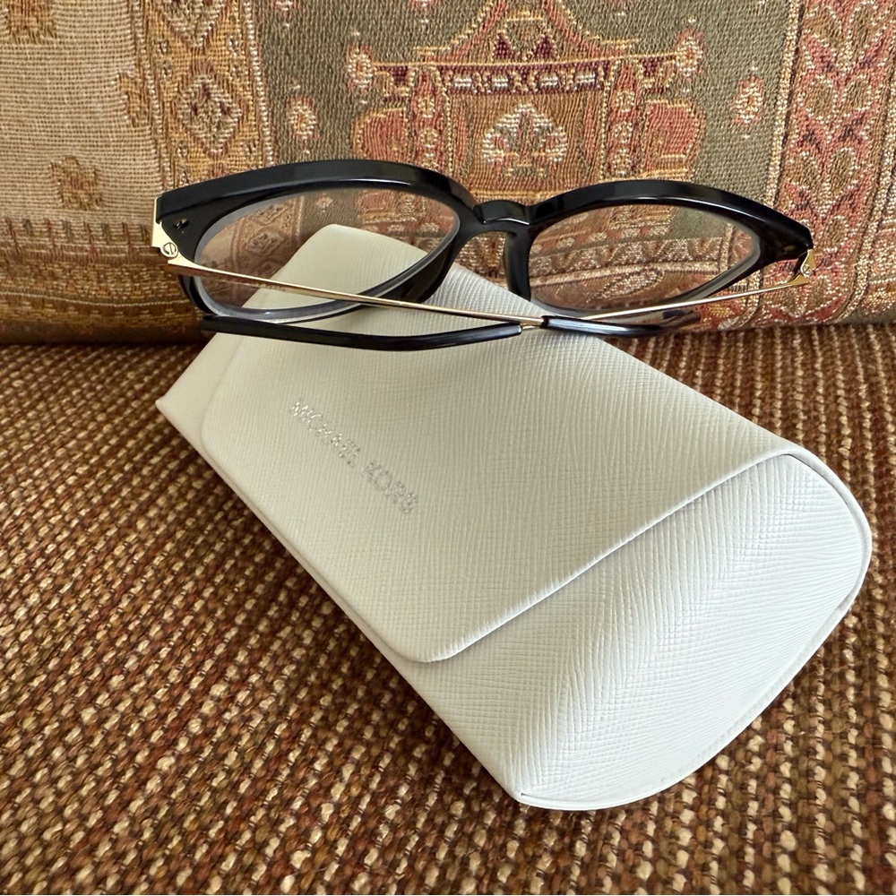 ✅Michael Kors - Westport Black Polished Eyeglasses MK4106U! - Picture 4 of 16